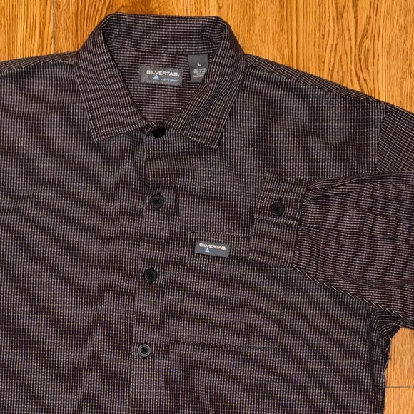 Vintage Levi’s Silvertab Long Sleeve Button Down Shirt Large LVC Y2K - Picture 13 of 13